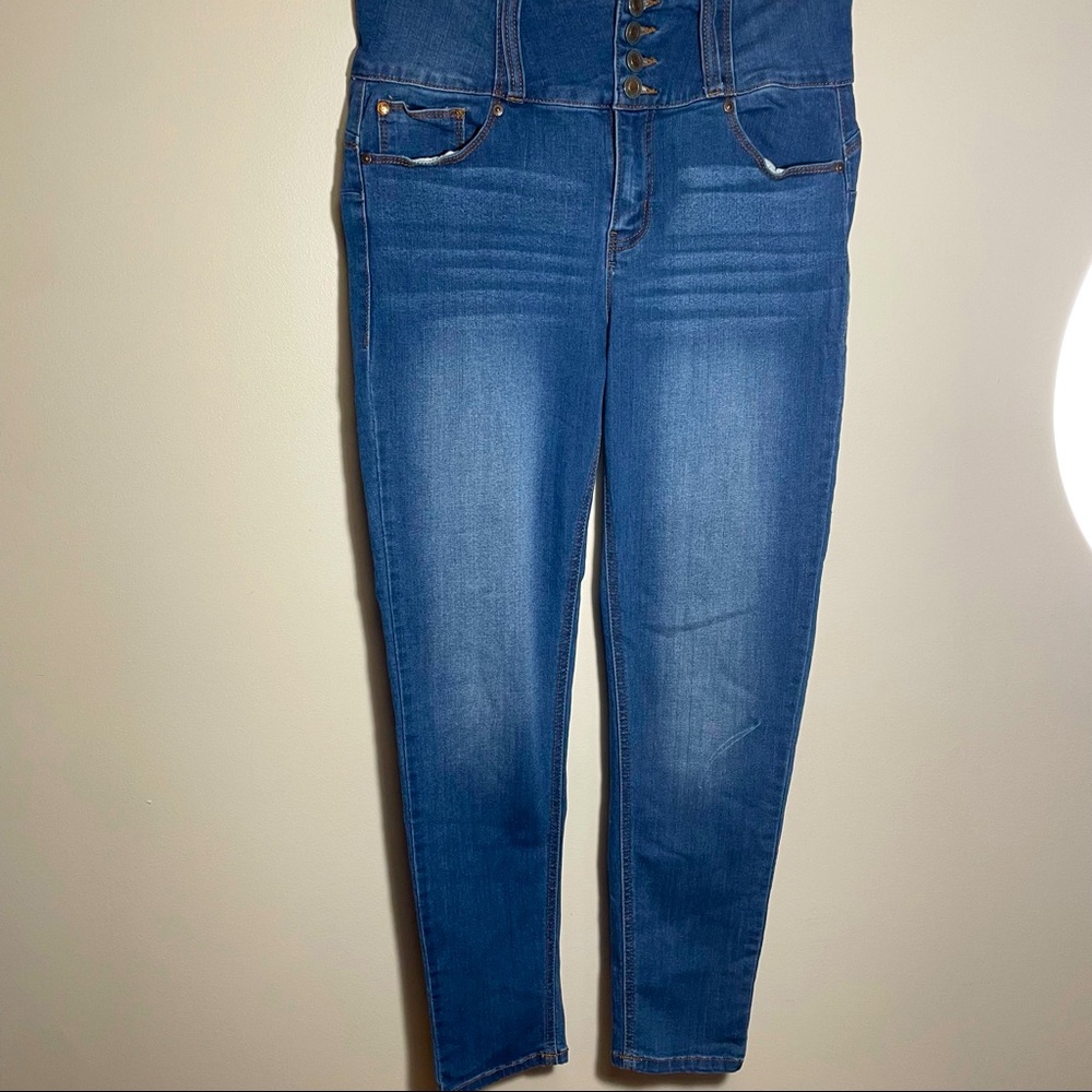 ENJEAN PLUS SIZE skinny high rise jeans in size 14. Never worn